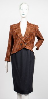 CHRISTIAN DIOR HOUNDSTOOTH AND
