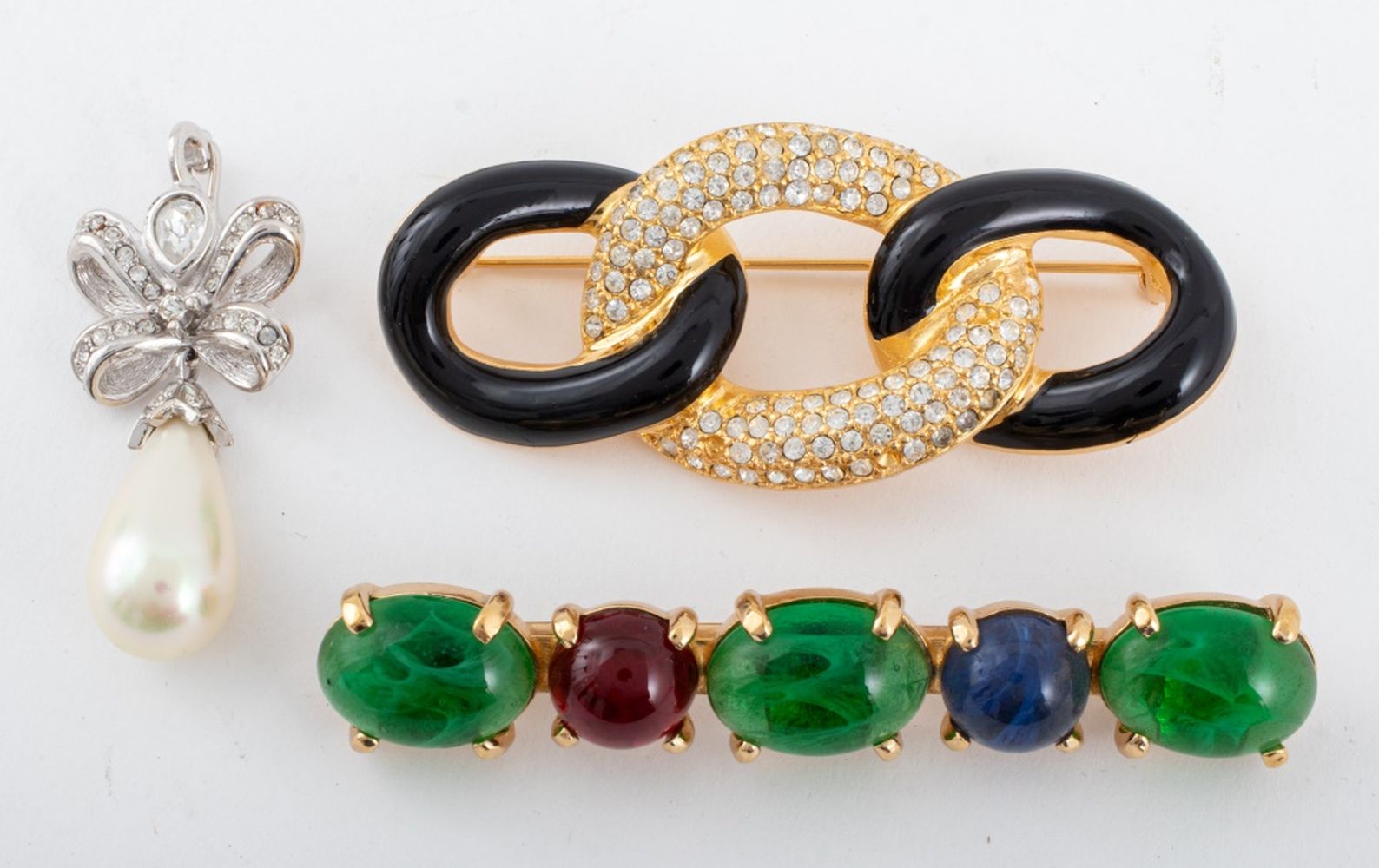 CHRISTIAN DIOR JEWELRY, 3 PIECES