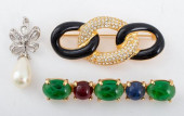 CHRISTIAN DIOR JEWELRY, 3 PIEC