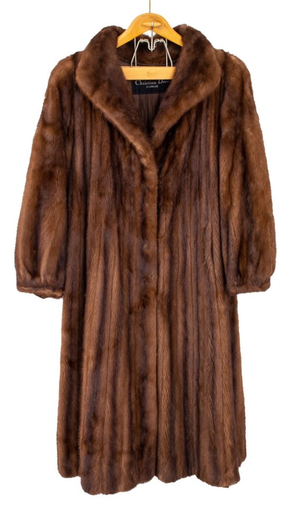 CHRISTIAN DIOR MINK FUR FULL-LENGTH