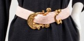 CHRISTIAN DIOR PINK BELT Chris
