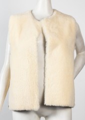 CHRISTIAN DIOR SHEARED FUR VES