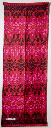 CHRISTIAN DIOR SILK SCARF Chri