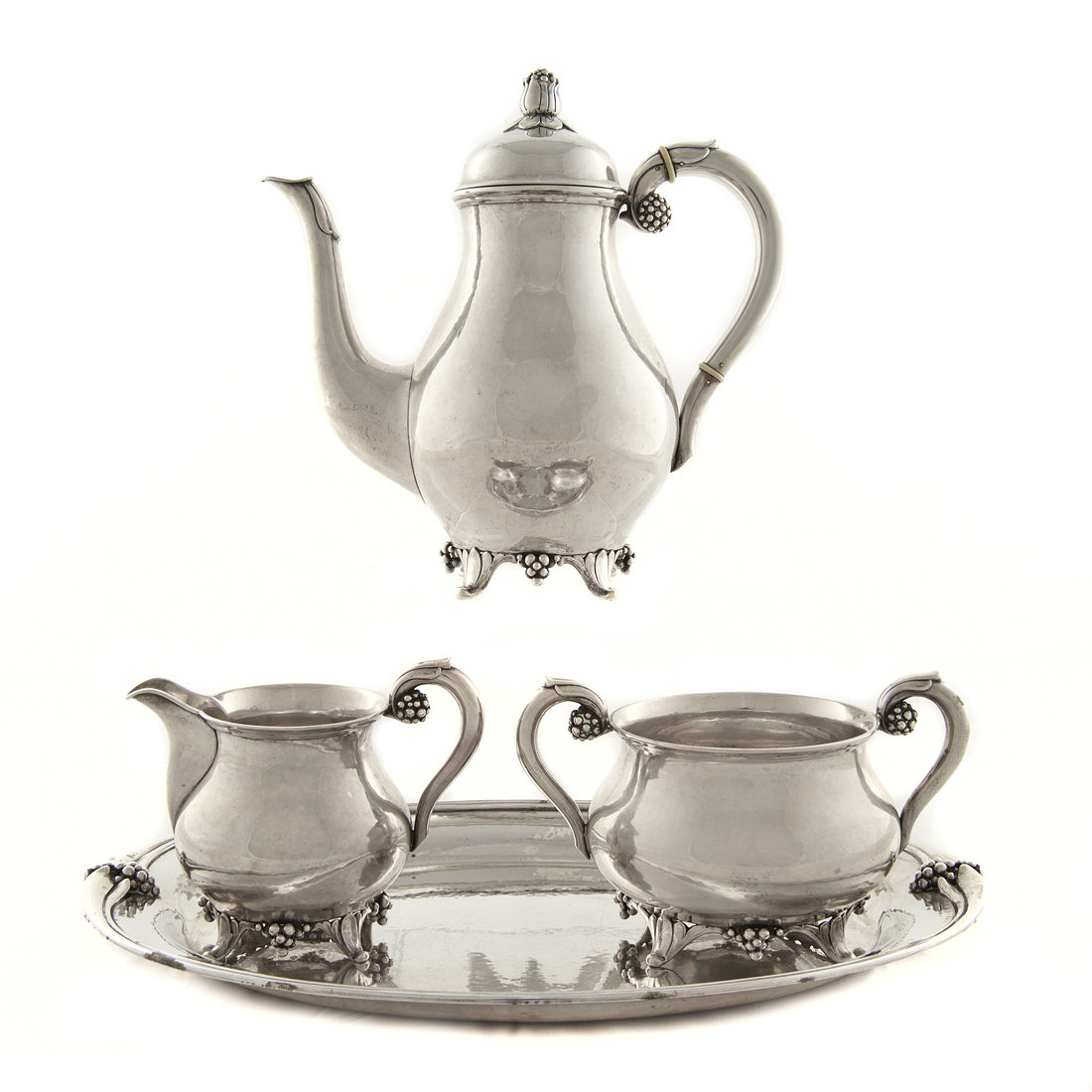 CHRISTIAN F. HEISE, SILVER COFFEE
