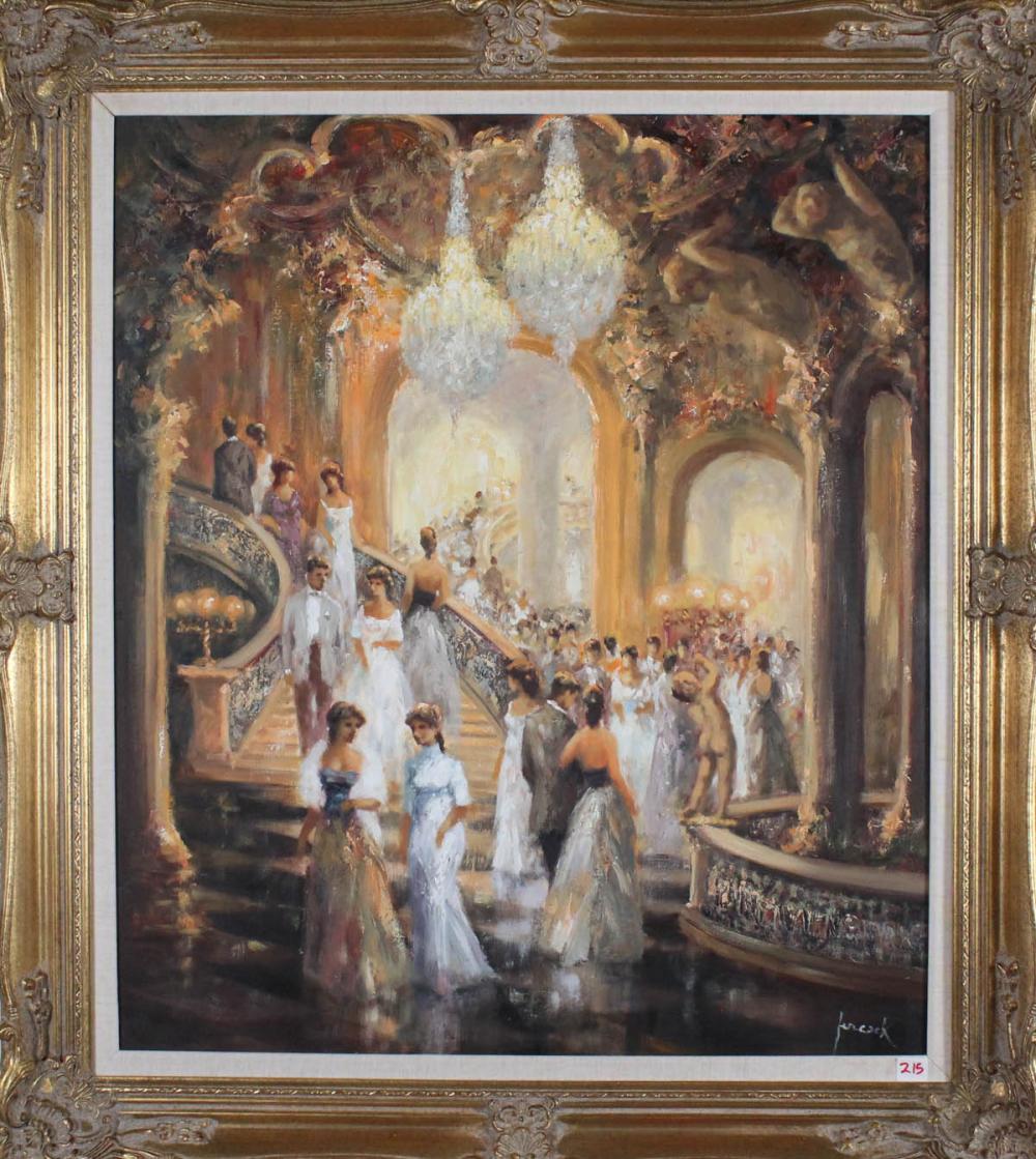 CHRISTIAN JERECZEK OIL ON