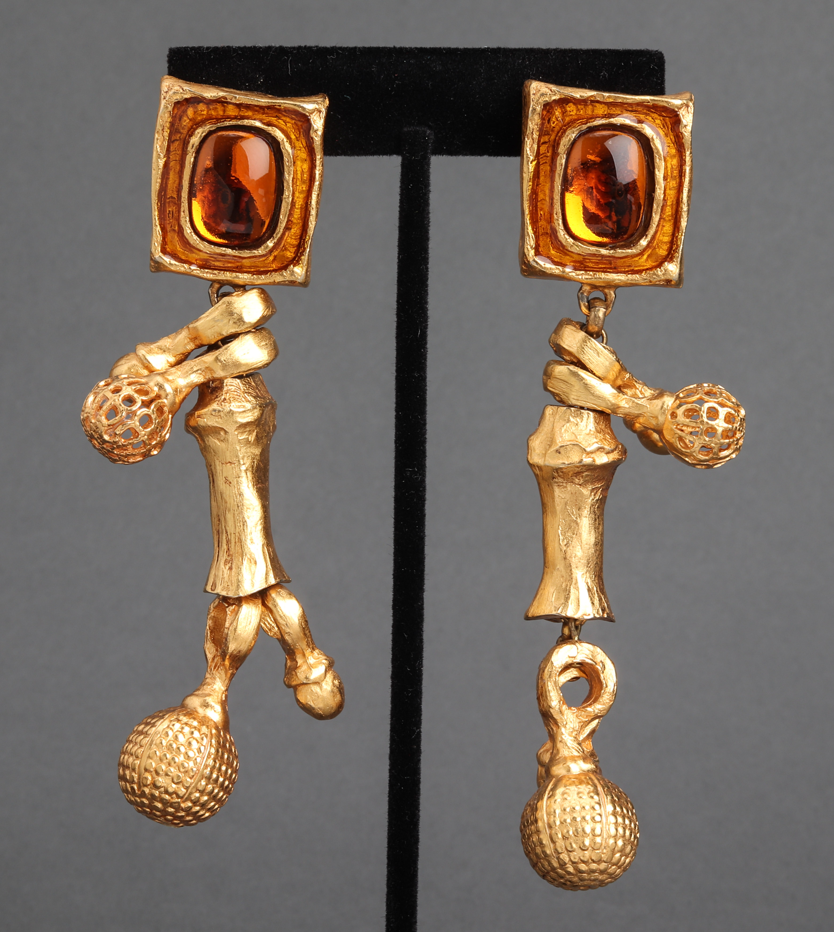 CHRISTIAN LACROIX LARGE CITRINE