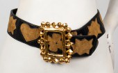 CHRISTIAN LACROIX LEATHER & SU