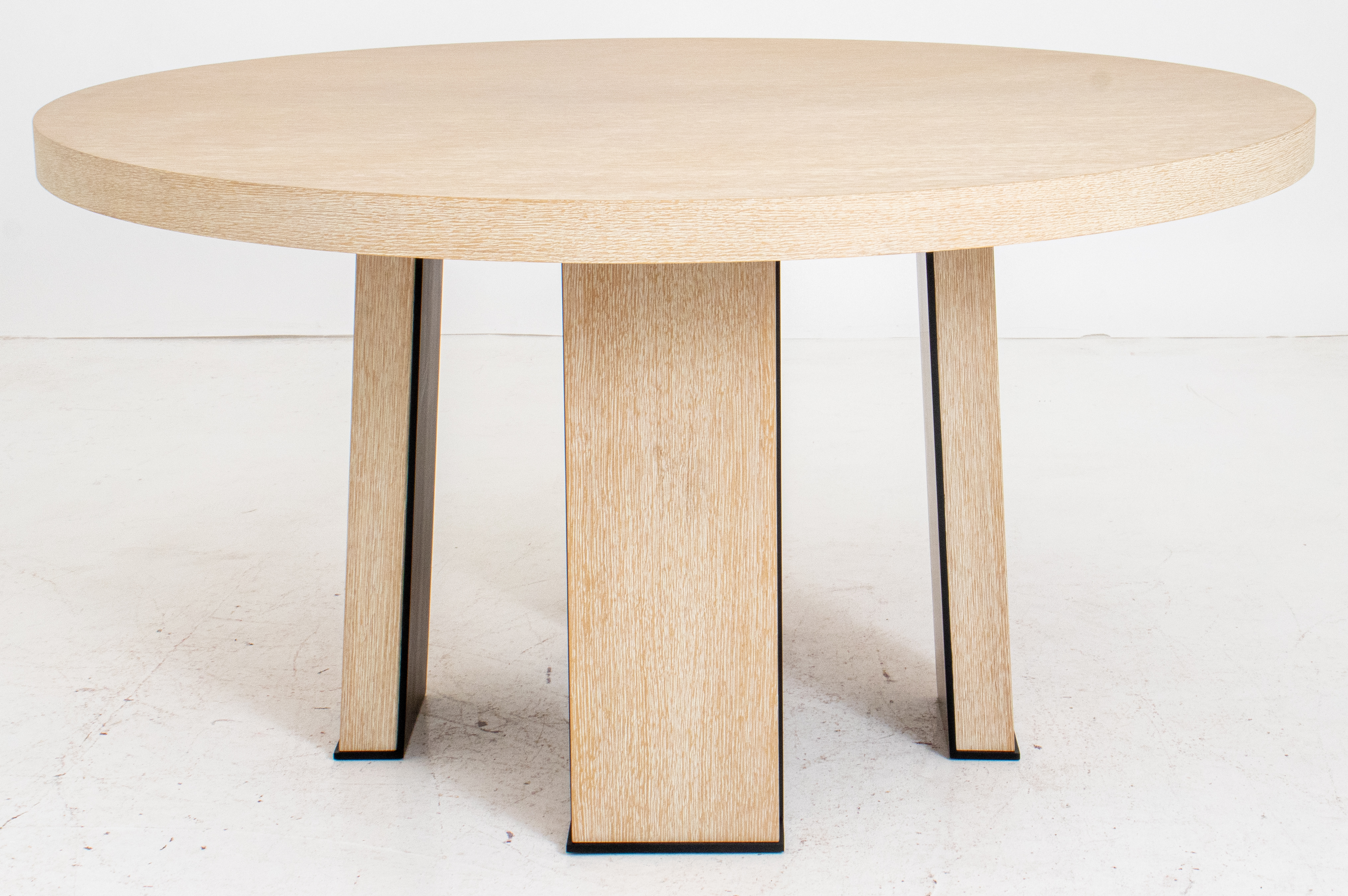 CHRISTIAN LIAIGRE CERUSED OAK TABLE