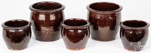 CHRISTIAN LINK REDWARE CROCKSFive