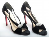 CHRISTIAN LOUBOUTIN VELVET & C