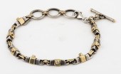 CHRISTIN WOLF 14K GOLD & SILVE