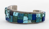 CHRISTIN WOLF NAVAJO SILVER MU