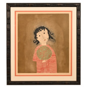 CHRISTINE AMANGER SIGNED LITHO