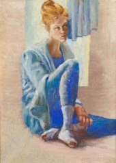 Christine Lopez/Ballerina/oil