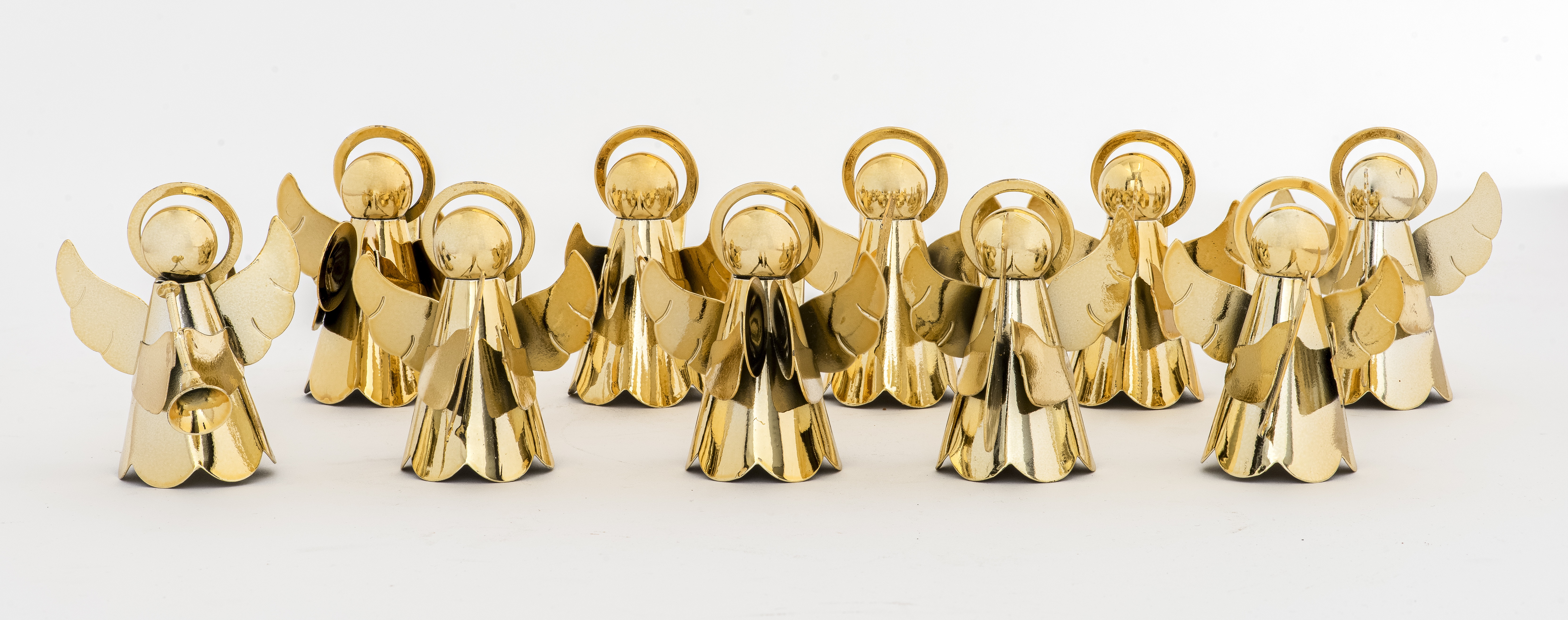 CHRISTMAS ANGELS NAPKIN HOLDERS, 10