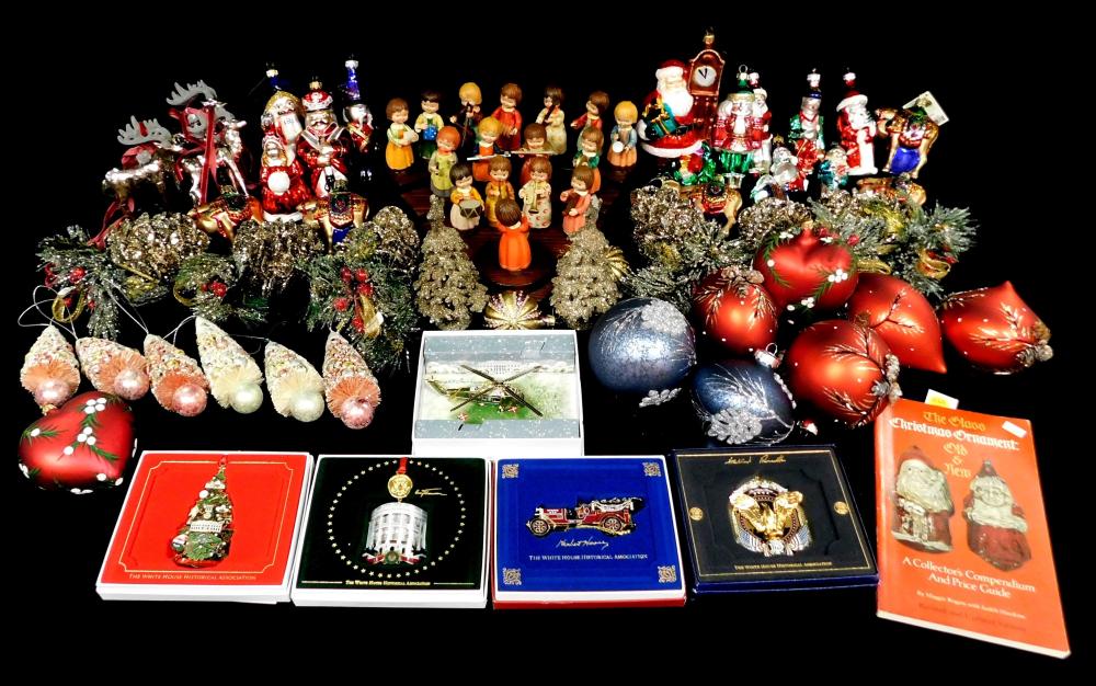 CHRISTMAS: APPROXIMATELY 50 GLASS