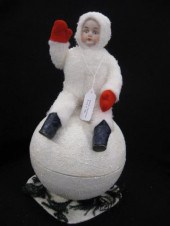 Christmas Candy Container bisq
