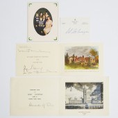Christmas Cards and Note from
