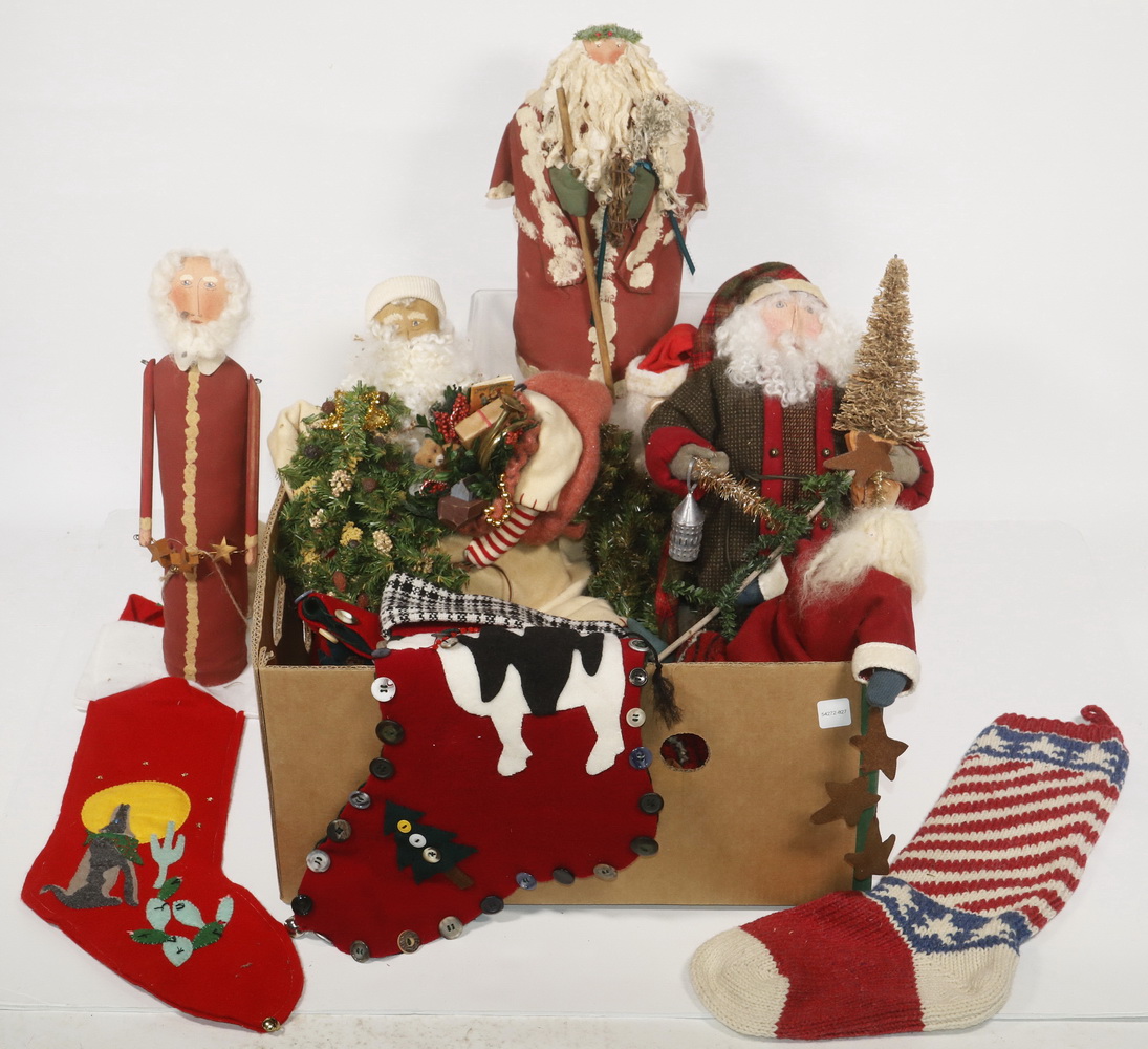 CHRISTMAS DECOR Large lot of