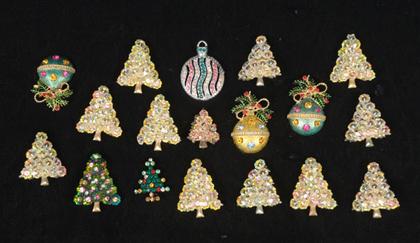 Christmas themed rhinestone