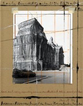 CHRISTO  (american b. 1935)  "
