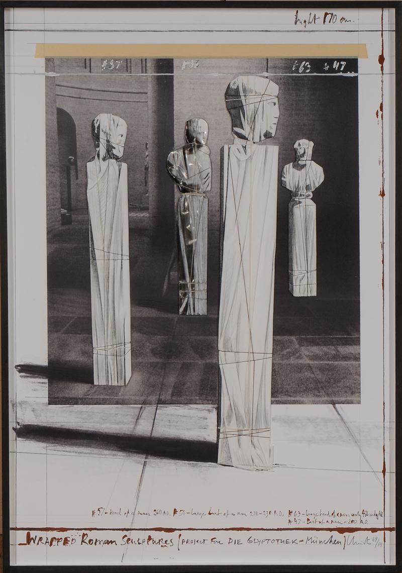 CHRISTO (b. 1935): WRAPPED ROMAN