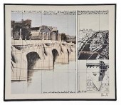 CHRISTO, PONT NEUF WRAPPED OFF