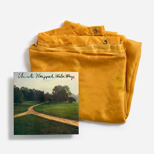 CHRISTO "WRAPPED WALKWAYS" FABRIC