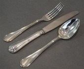 CHRISTOFLE 'CHINON' 30-PIECE S