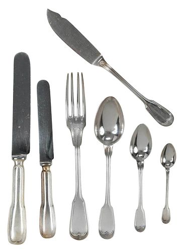 CHRISTOFLE CHINON SILVER PLATE