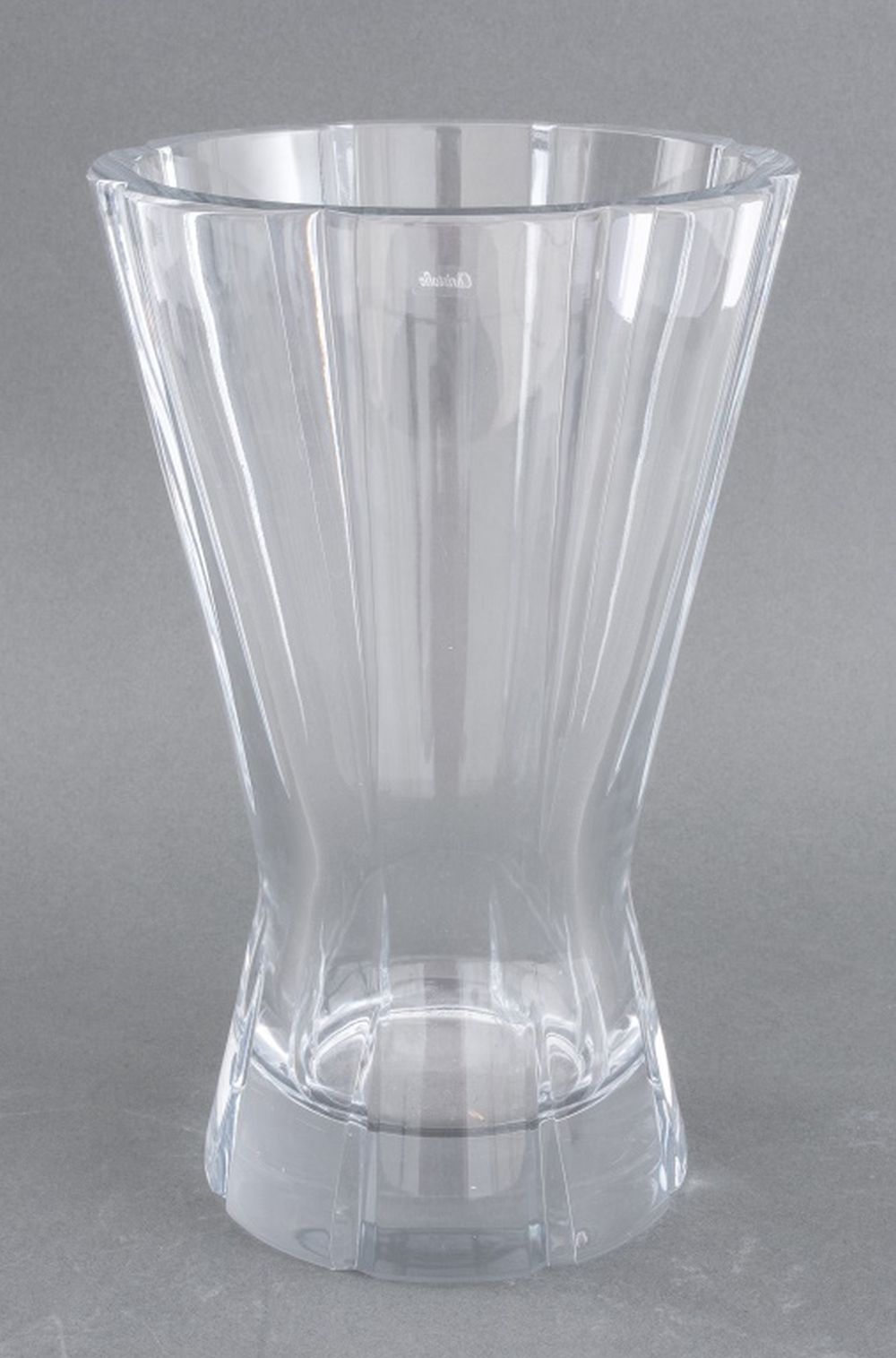 CHRISTOFLE CRYSTAL CUT VASE