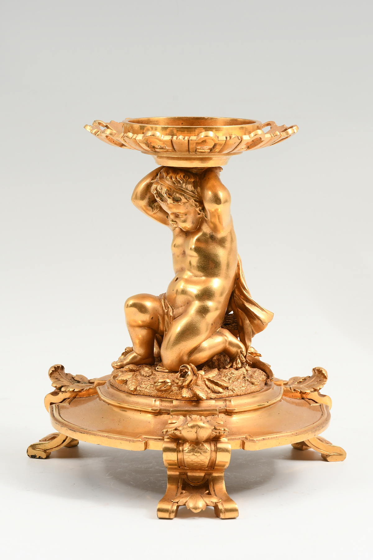CHRISTOFLE DORE BRONZE CHERUB