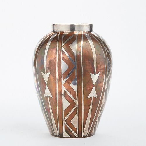 CHRISTOFLE FRENCH ART DECO COPPER &