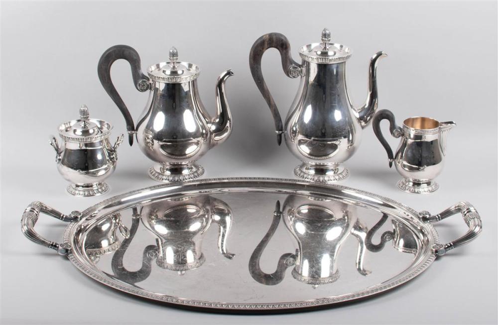 CHRISTOFLE 'MALMAISON' FIVE-PIECE
