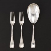 CHRISTOFLE PARIS THREE SILVER