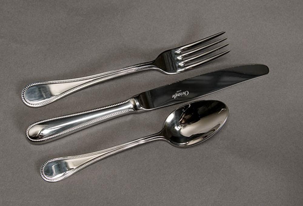 CHRISTOFLE SILVER PLATE FLAT
