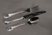 CHRISTOFLE SILVER PLATE FLAT T