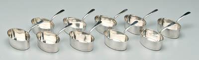 Christofle silver plate sauce pans: