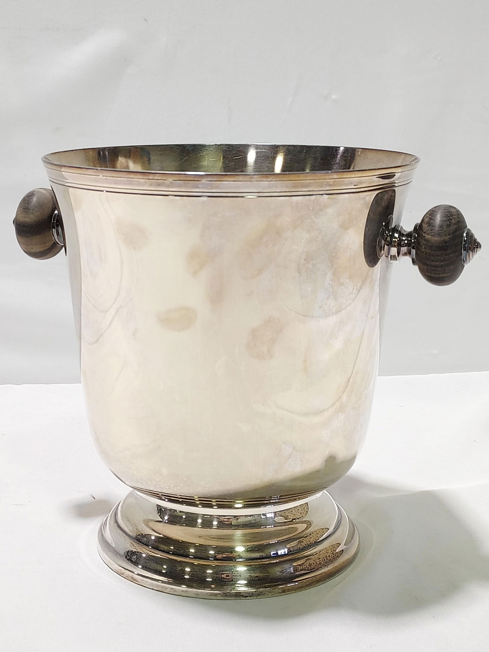 CHRISTOFLE SILVER-PLATED & EBONY