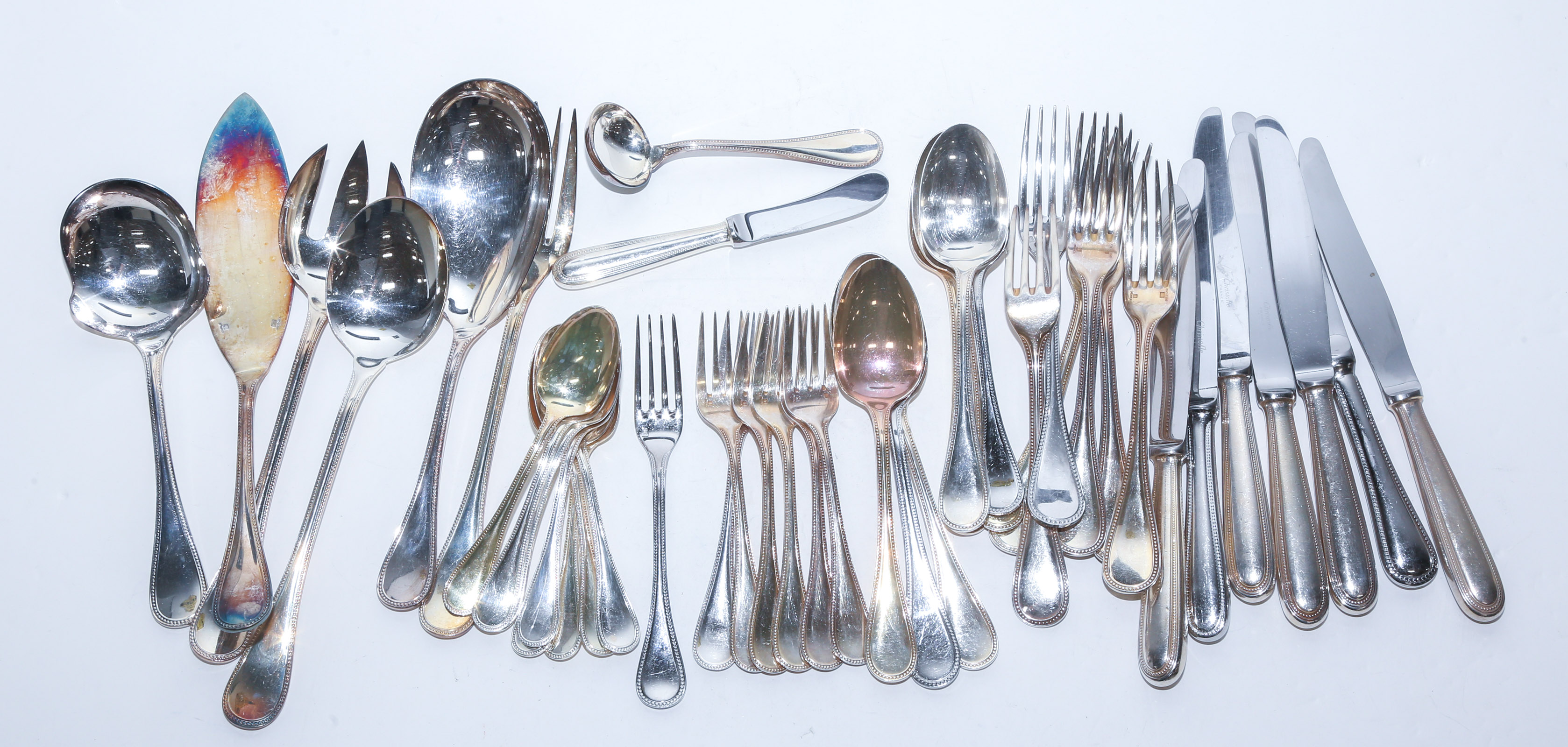 CHRISTOFLE SILVER PLATED "PERLES"