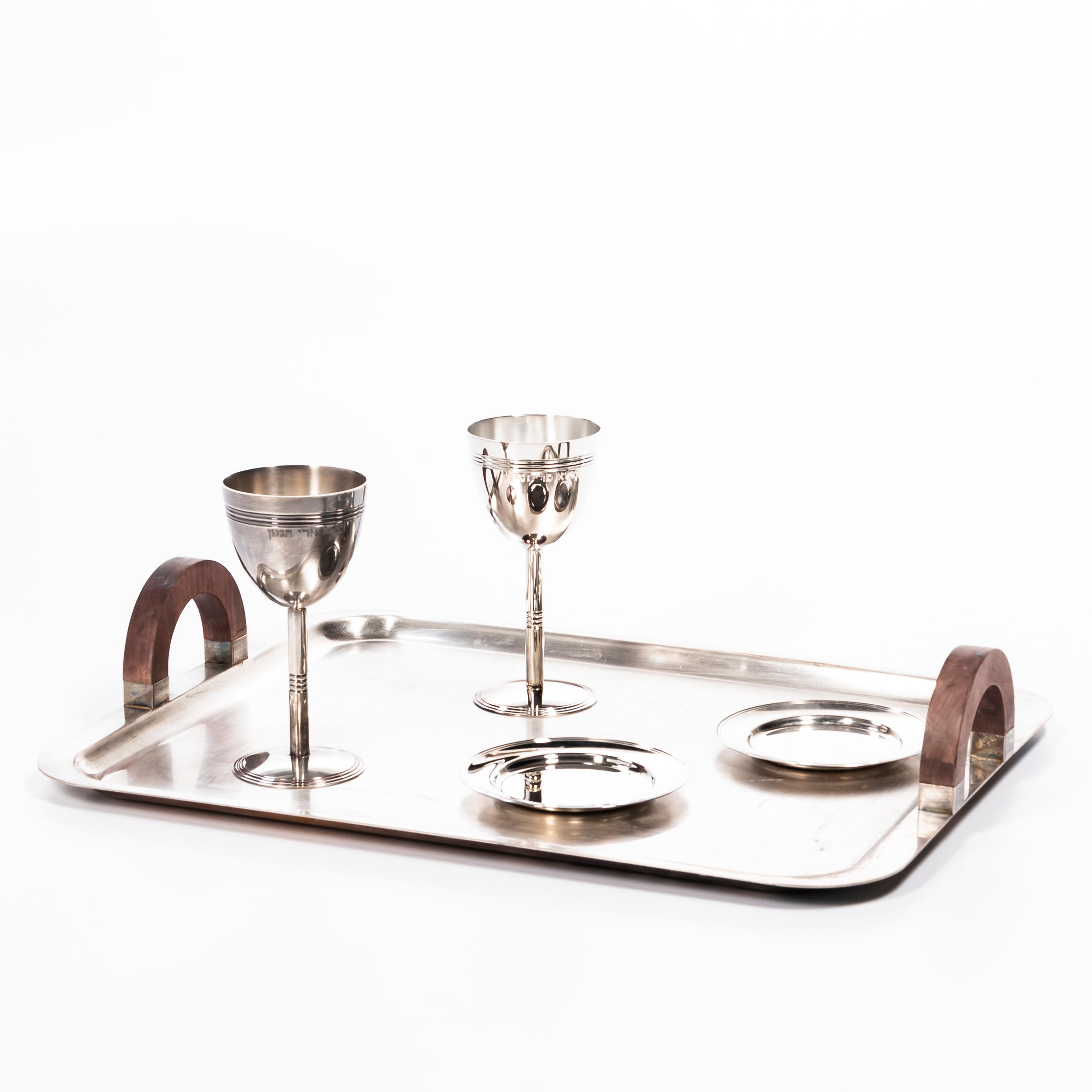 CHRISTOFLE SILVER-PLATED TRAY,