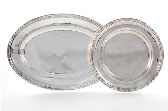 Christofle silverplate Perles