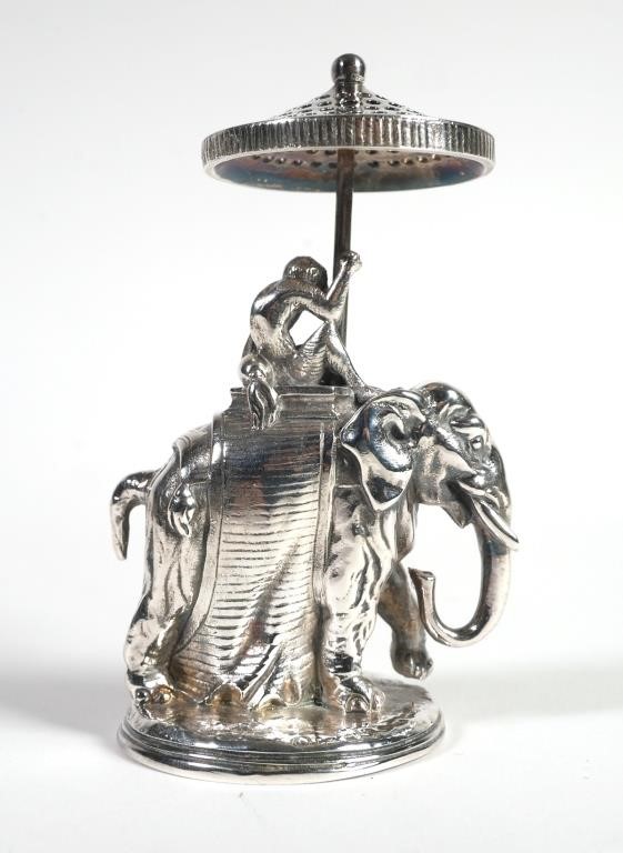 CHRISTOFLE STERLING ELEPHANT