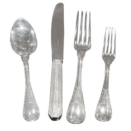Christofle Sterling Silver Flatware