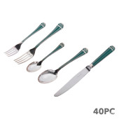 CHRISTOFLE TALISMAN GREEN SILV