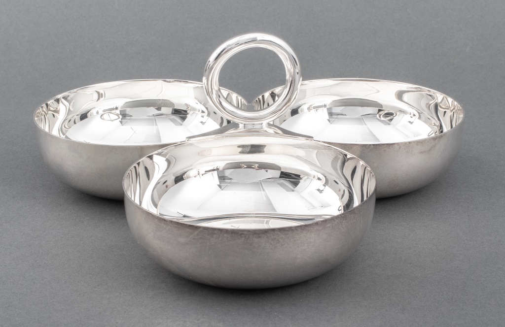 CHRISTOFLE "VERTIGO" SILVERPLATE