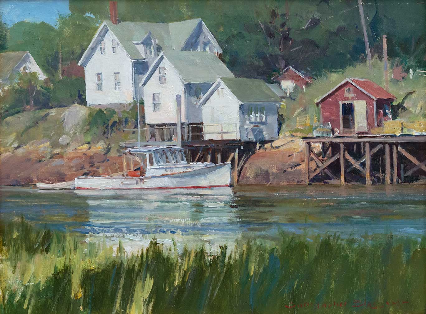 CHRISTOPHER BLOSSOM (1956- ), OFF