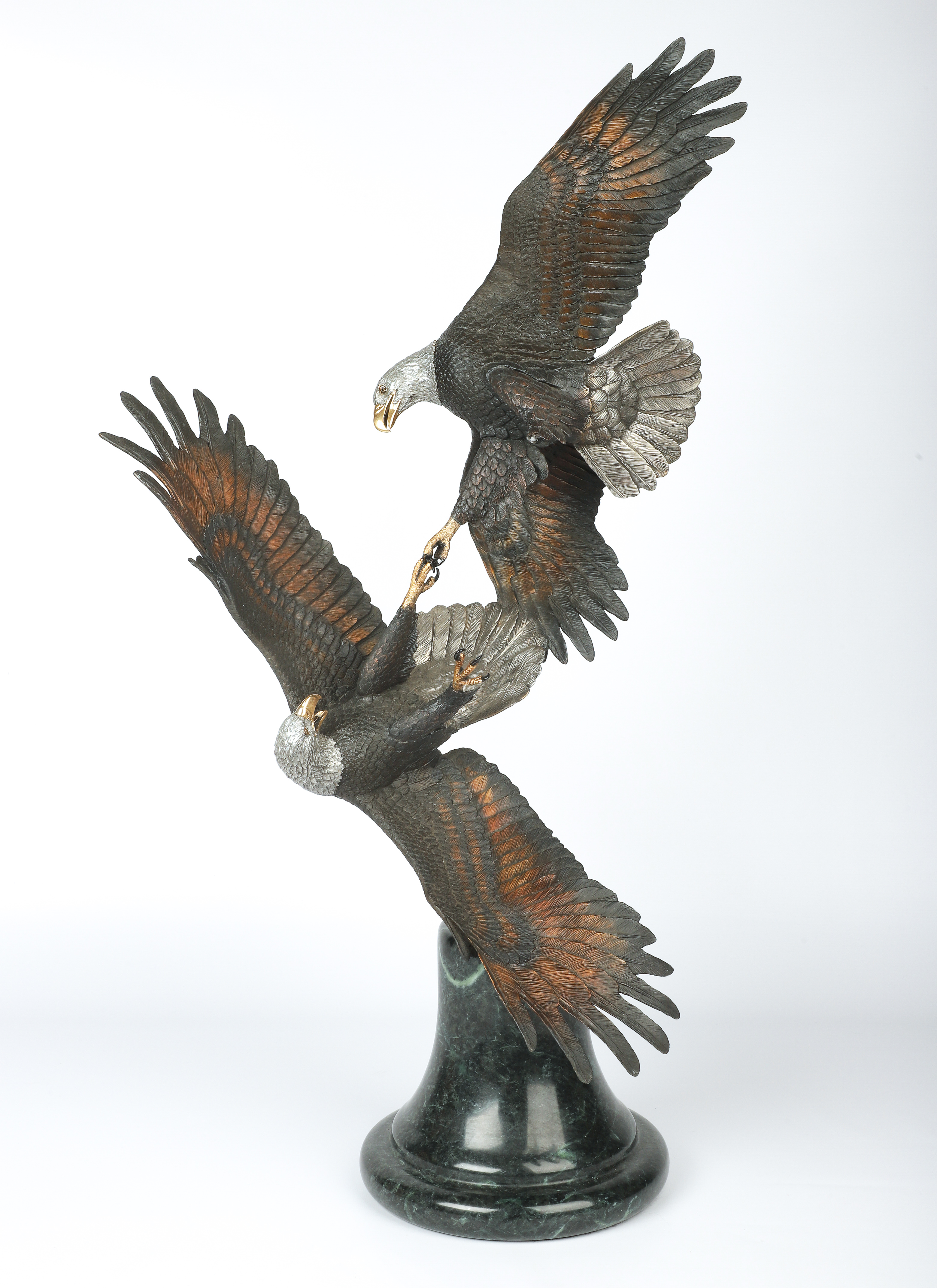 Christopher Pardell bronze fighting