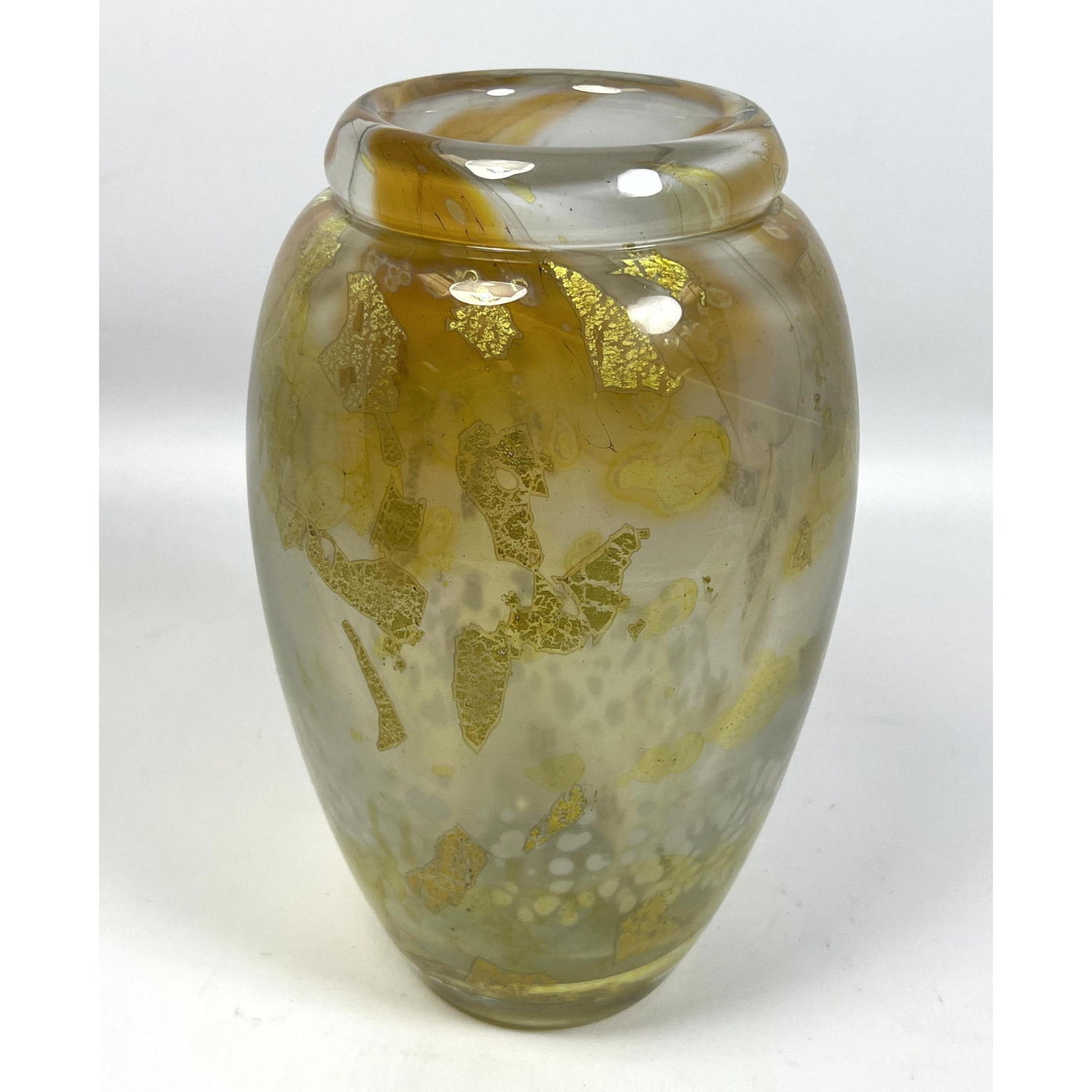 Christopher Ries Art Glass Vase
