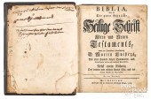 CHRISTOPHER SAUR GUN WAD BIBLE